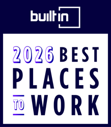 BuiltIn 2026 Best Places To Work badge
