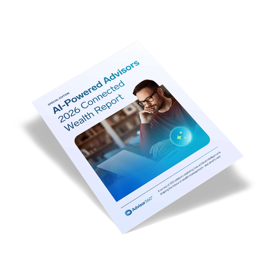 AI-Powered Advisors - 2026 Connected Wealth Report cover