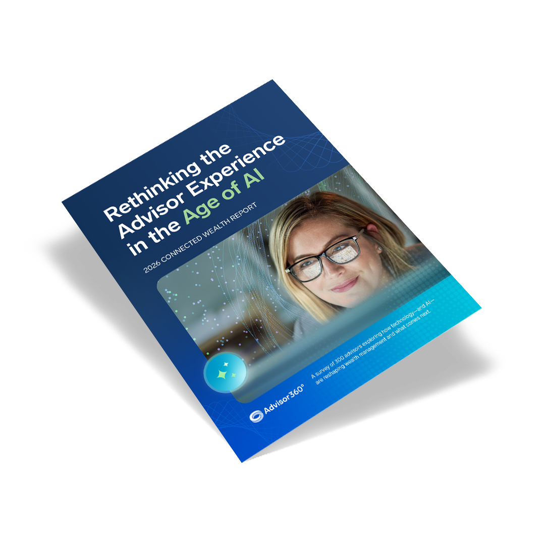 Rethinking the Advisor Experience in the Age of AI: 2026 Connected Wealth Report cover