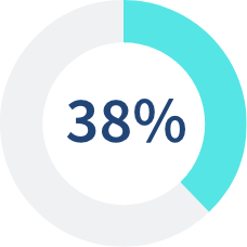 38 percent