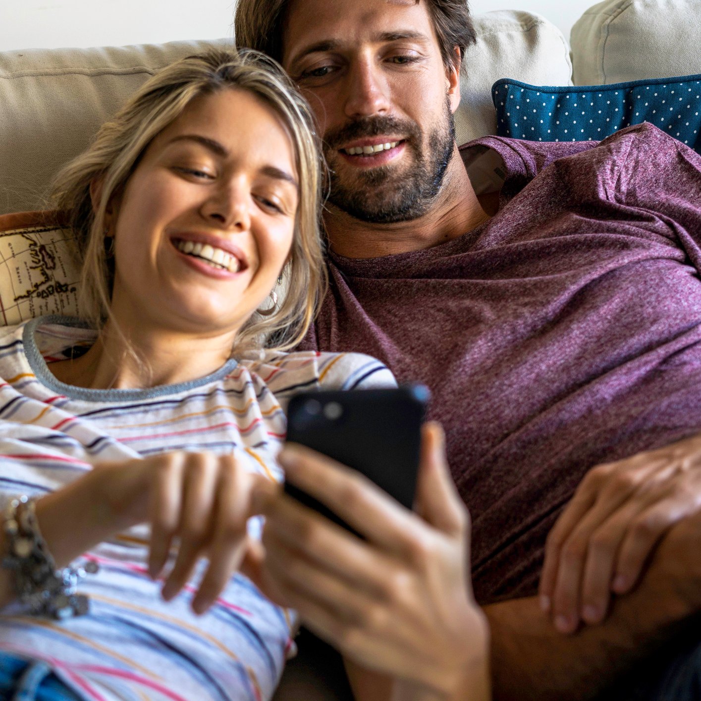 couple phone copy