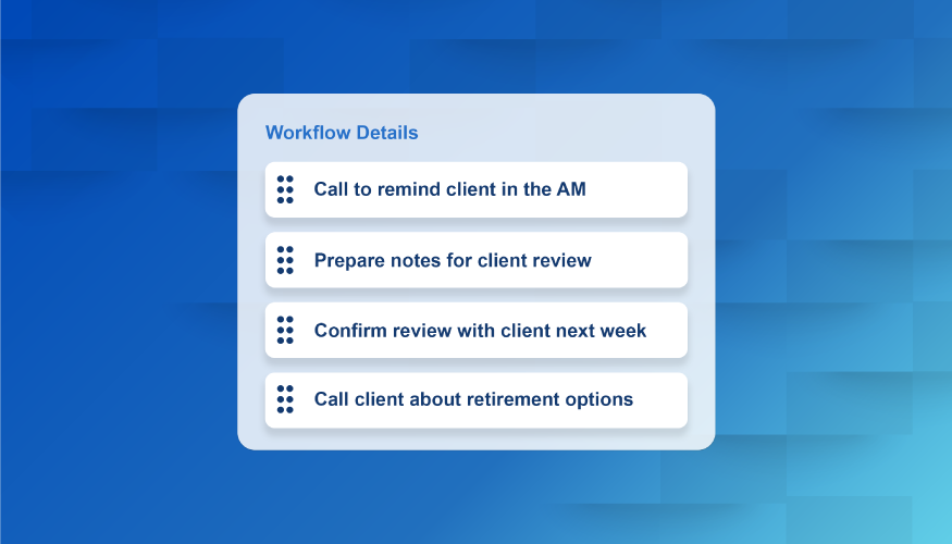 Workflow Details Chart