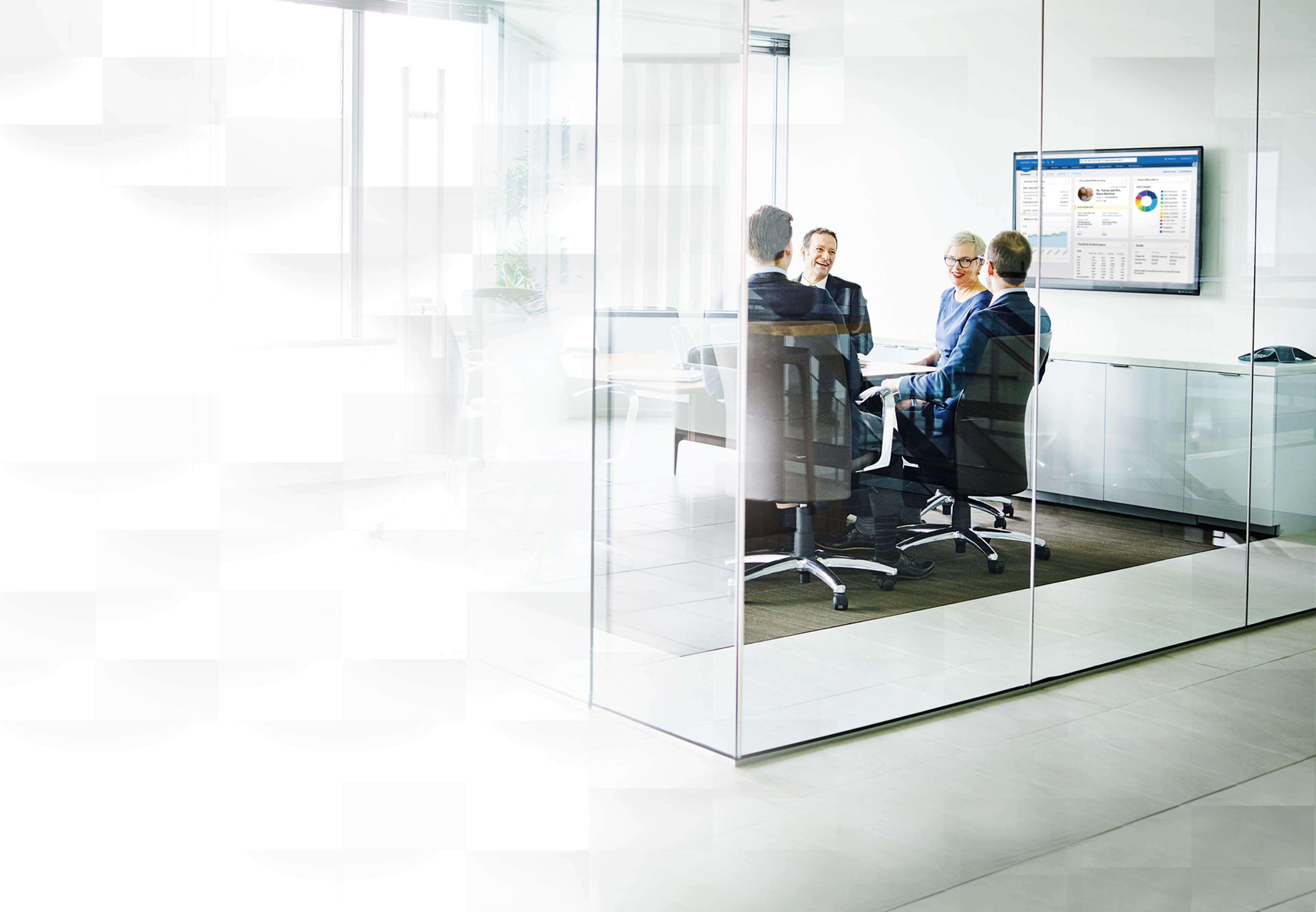 Executives in a meeting
